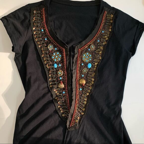 Pinko Southwestern Wrap Top - Picture 3 of 9